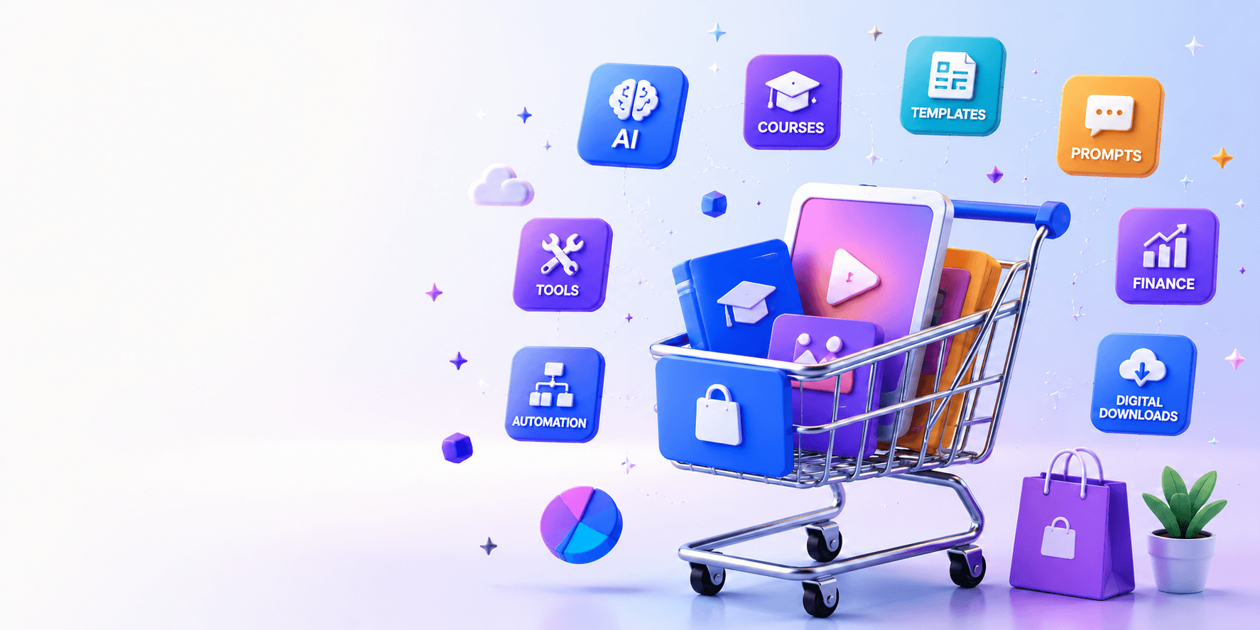 AI & digital products marketplace